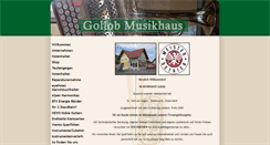 Desktop Screenshot of gollob-musikhaus.at